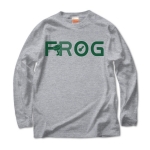 FROGのRから顔を出す蛙