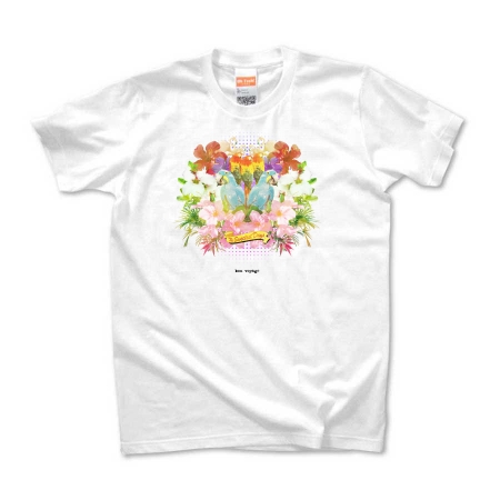 Bon Voyage コラージュTシャツ