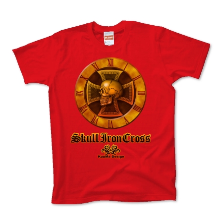 Skull Iron-cross Gold