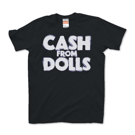 CASH FROM DOLLS ロゴTシャツ