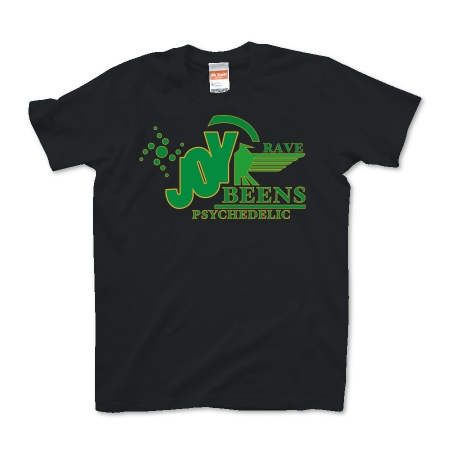 joybeens!サイケデリックロゴTシャツ