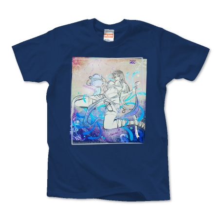 星座Tシャツ エロカワ 水瓶座