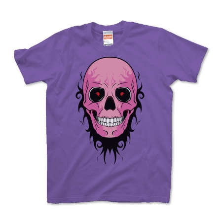 TRIBAL SKULL (pink)