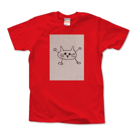 ねこさんTシャツ