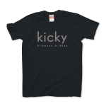 kickyロゴTシャツ