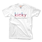 kickyロゴTシャツ(レッド)