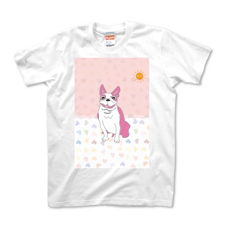 ピンキーわんちゃんのTシャツ