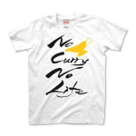 筆文字「No Curry  No Life」