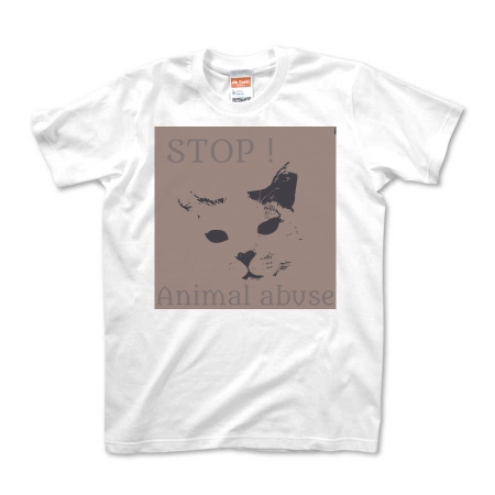 STOP！Animal abuse （猫）