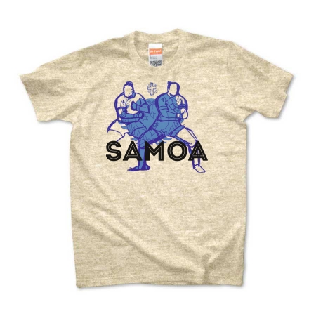 ラグビー応援するTシャツ！サモア。