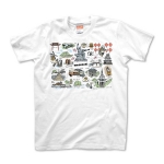 長崎観光マップ　Tシャツ