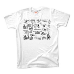 熊本観光マップ Tシャツ