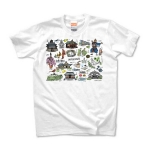 宮崎県観光マップ　Tシャツ