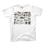 鳥取県観光マップ　Tシャツ