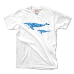 クジラ　Tシャツ