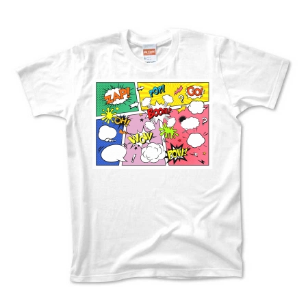 漫画　イラスト　Tシャツ