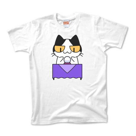 占い猫　Tシャツ