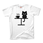 猫カフェ　Tシャツ