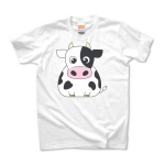 可愛い　牛Tシャツ