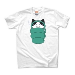 おやすみ猫　Tシャツ