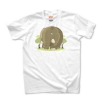 大自然　象　Tシャツ