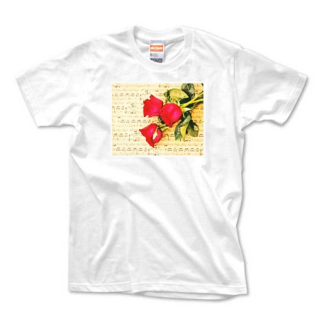 薔薇　Tシャツ