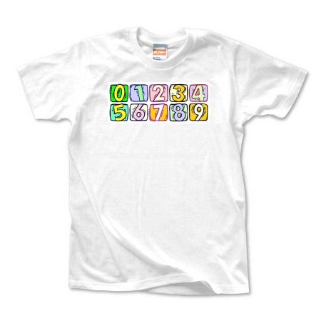 数字　Tシャツ