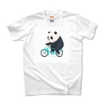 自転車に乗ったパンダ