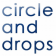 circle and drops