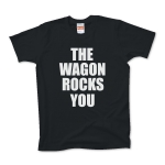 THE WAGON Tee white rogo