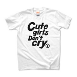 Cute girls don't cry.