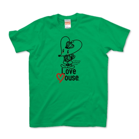 Love Mouse Line Tee / M]