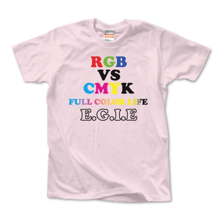 RGB　ｖｓ　CMYK　ladies