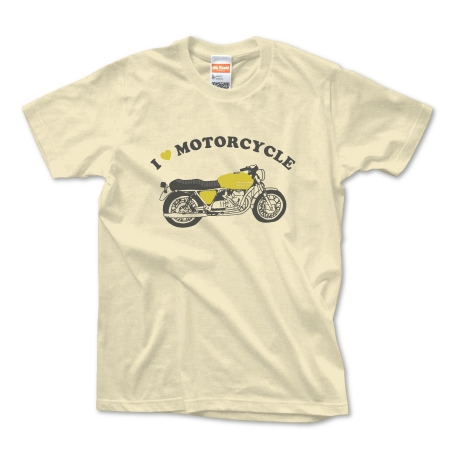 I ♥ MOTORCYCLE-Tシャツ