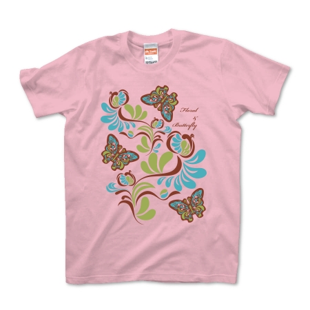 Floral and Butterfly (L)