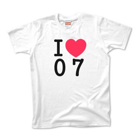 I LOVE 07 MEN'S_TEE