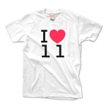 I LOVE 11 WOMEN'S_TEE