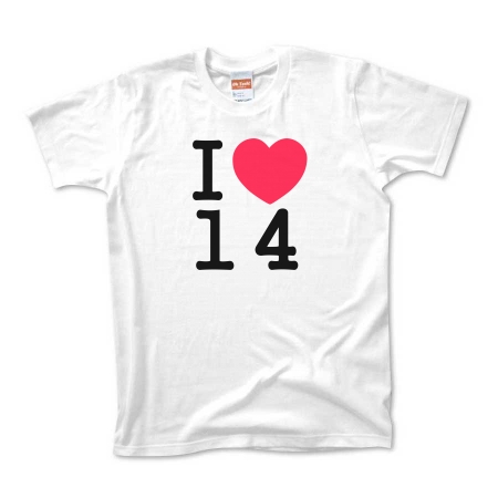 I LOVE 14 MEN'S_TEE