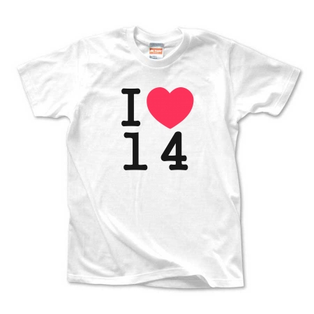 I LOVE 14 WOMEN'S_TEE