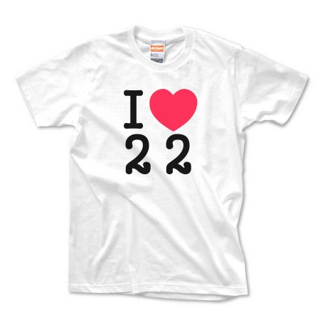 I LOVE 22 MEN'S_TEE