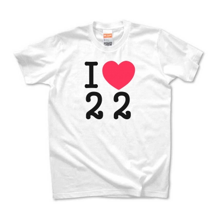 I LOVE 22 WOMEN'S_TEE