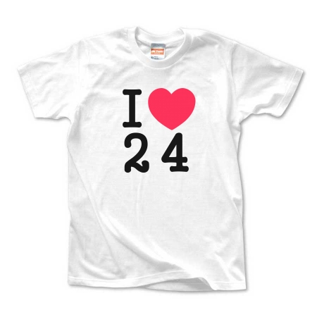 I LOVE 24 WOMEN'S_TEE