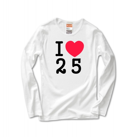 I LOVE 25 WOMEN'S_LONG