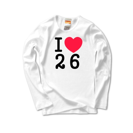 I LOVE 26 WOMEN'S_LONG