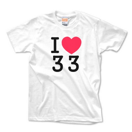 I LOVE 33 MEN'S_TEE