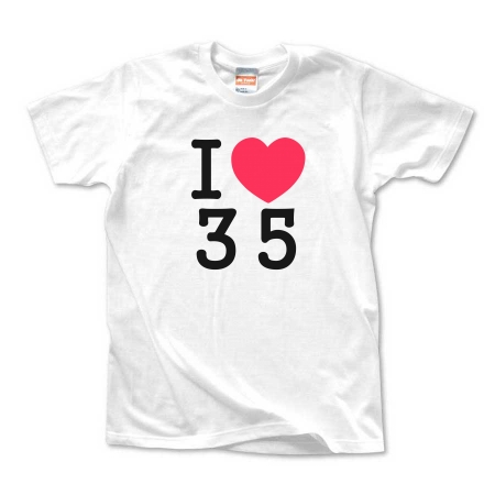 I LOVE 35 WOMEN'S_TEE