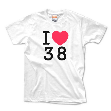 I LOVE 38 WOMEN'S_TEE