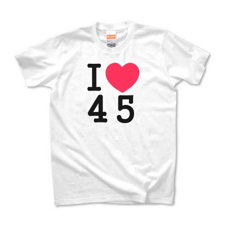 I LOVE 45 MEN'S_TEE