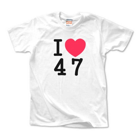 I LOVE 47 MEN'S_TEE