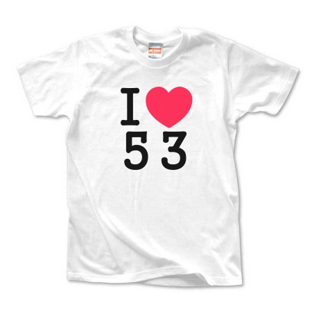 I LOVE 53 WOMEN'S_TEE